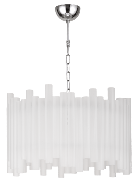Venice slim taklampe 55cm hvit/krom, bilde 10 av 13