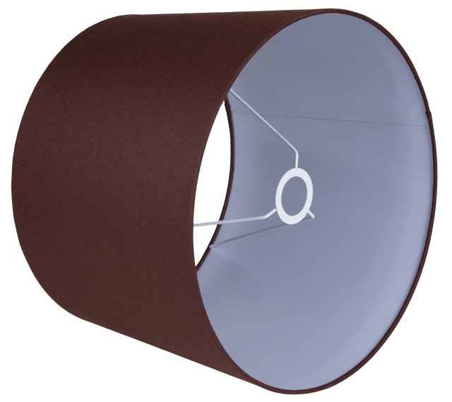 Vienna skjerm rund 25cm brun 2