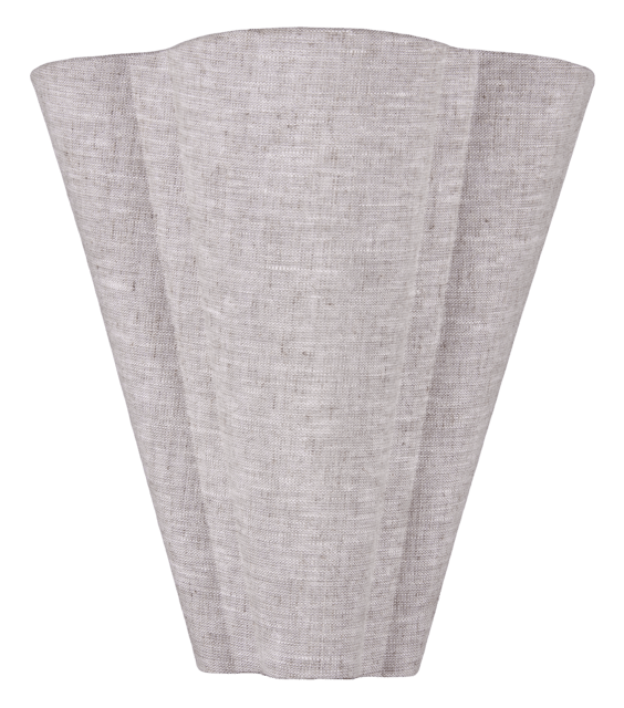 Flora vegglampe 25cm beige 4