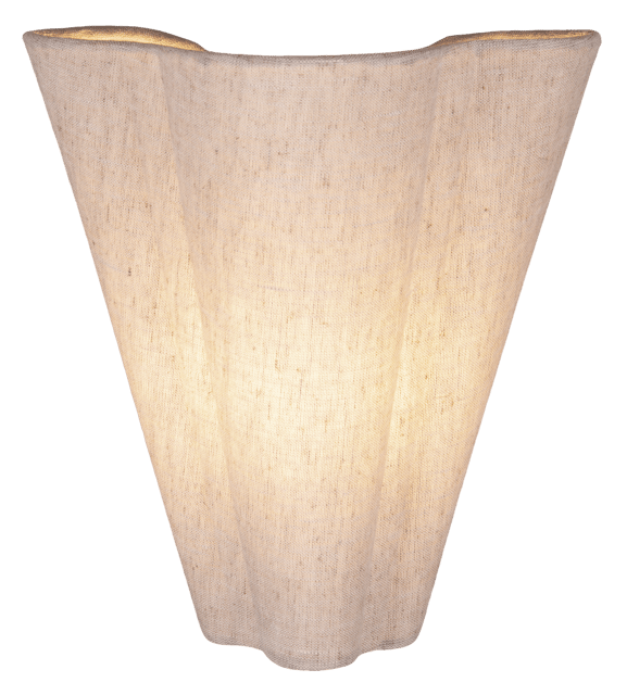 Flora vegglampe 25cm beige 3