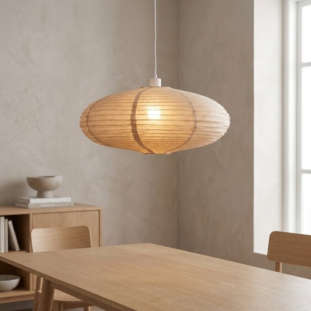 Mona taklampe 60cm beige  1