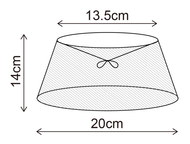 Liana skjerm oval 20cm 4