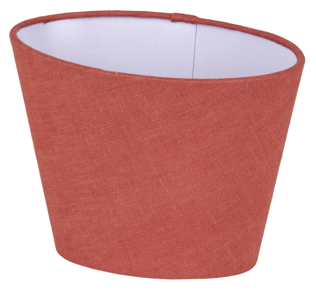 Lina skjerm oval 20cm rust 3