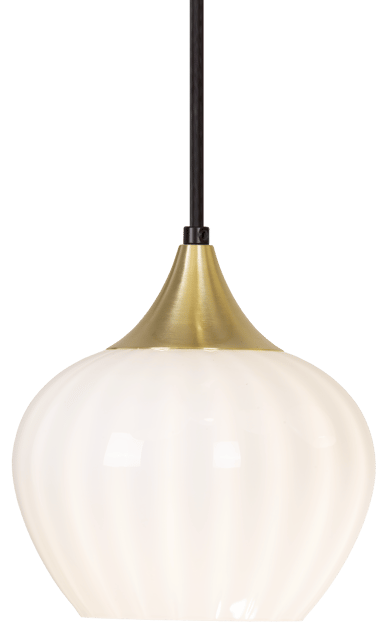 Carmen taklampe rondell 5lys 70cm messing/opal, bilde 9 av 10