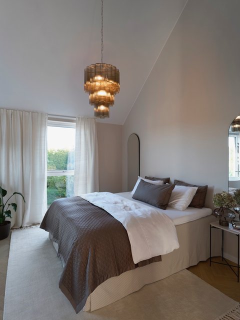 Venice taklampe lysekrone 50cm brun , bilde 3 av 10