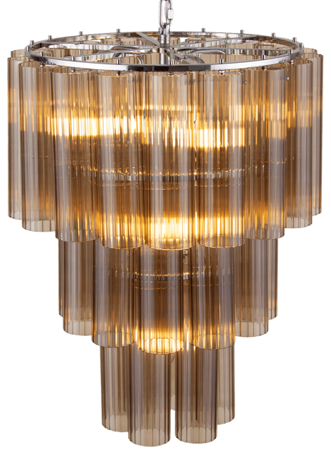 Venice taklampe lysekrone 50cm brun , bilde 8 av 10