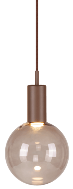 Alva pendel 4,5cm brun 2