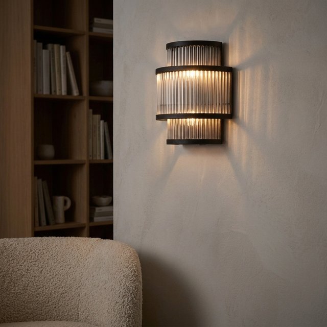 Archie vegglampe 21cm sort 1