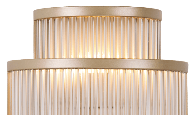 Archie vegglampe 21cm gull 4