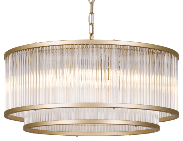 Archie taklampe lysekrone 51cm gull/klar , bilde 7 av 11