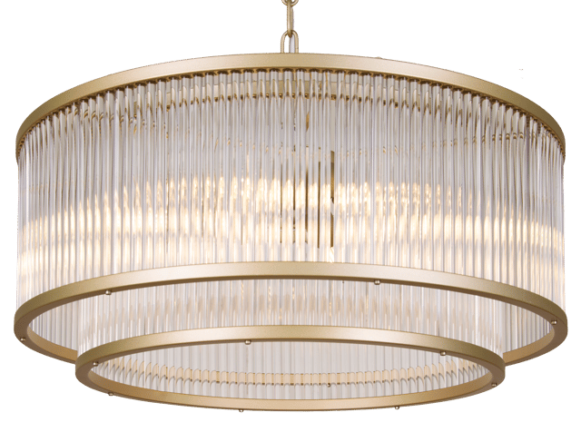 Archie taklampe lysekrone 51cm gull/klar , bilde 8 av 11