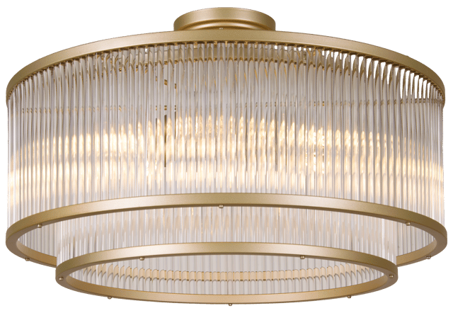 Archie plafond taklampe 51cm gull/klar , bilde 7 av 7