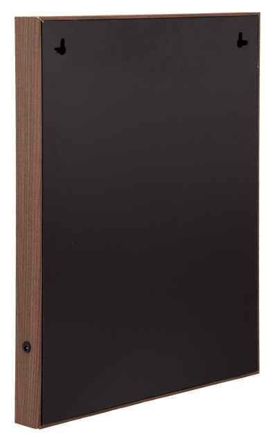 Frame LED sminkespeil vegg 51cm valnøtt , bilde 7 av 8