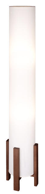 Rotunda gulvlampe 110cm valnøtt  3
