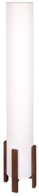 Rotunda gulvlampe 110cm valnøtt  4