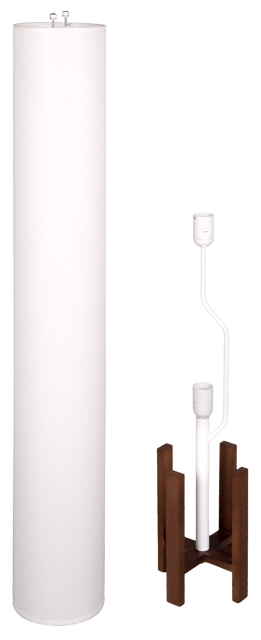 Rotunda gulvlampe 110cm valnøtt , bilde 6 av 7
