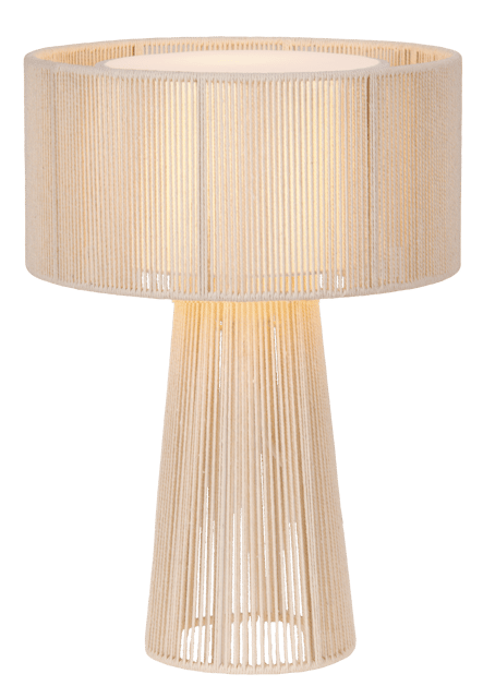 Ylva bordlampe 43cm beige 2