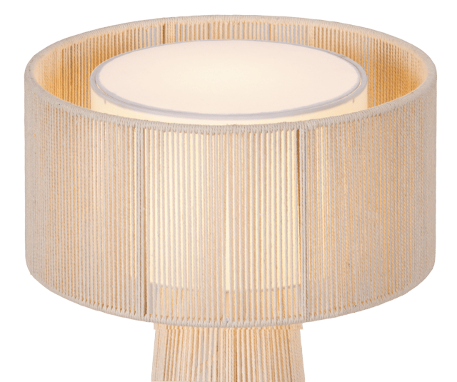 Ylva bordlampe 43cm beige 4