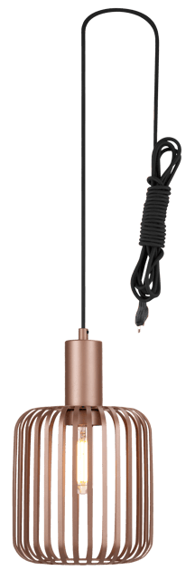 Maritza pendel 20cm champagne 4