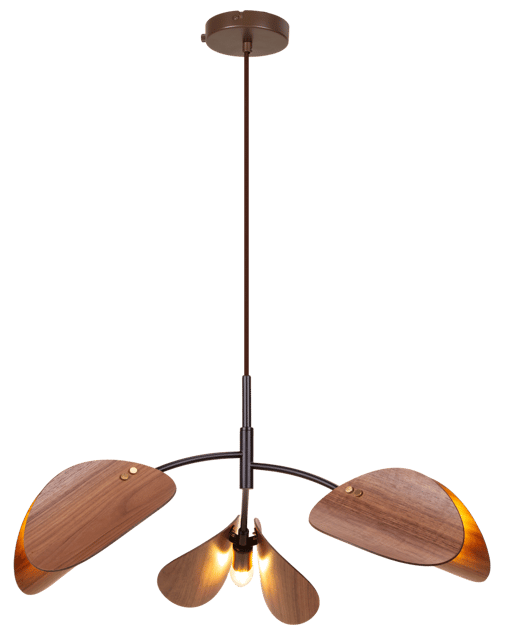 Willow taklampe 76cm valnøtt , bilde 5 av 8
