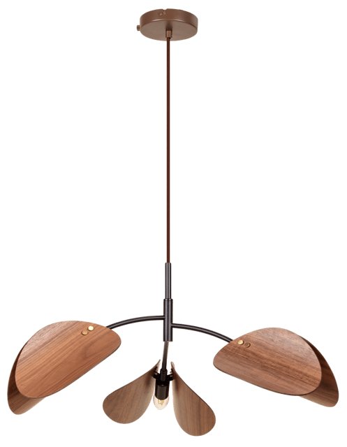 Willow taklampe 76cm valnøtt , bilde 7 av 8
