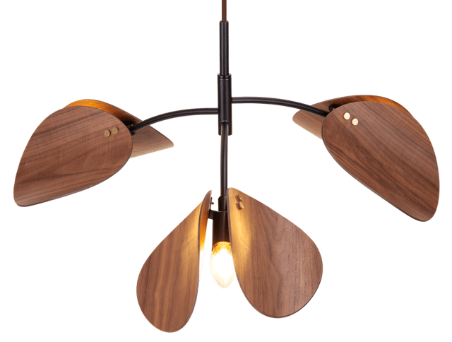 Willow taklampe 76cm valnøtt , bilde 3 av 8