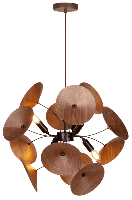 Orbis taklampe 60cm valnøtt 3