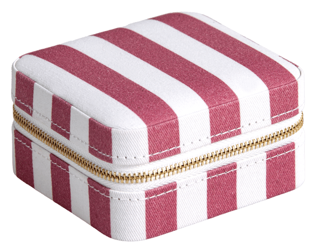 Smykkeskrin striper 10cm rosa, bilde 6 av 8