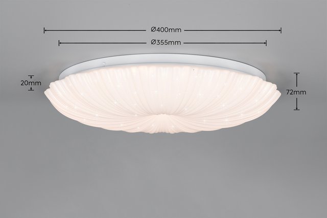 Hilo LED plafond taklampe 40cm hvit starlight , bilde 4 av 4