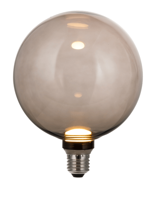 Dekorpære LED E27 globe 15cm 4W brun, bilde 1 av 3