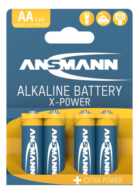 AA batteri 4pk.
