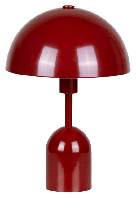 Mycena bordlampe 30cm burgunder  3