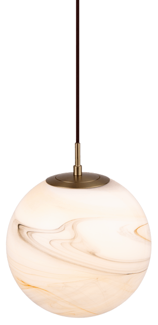 Ball marble taklampe 25cm 3