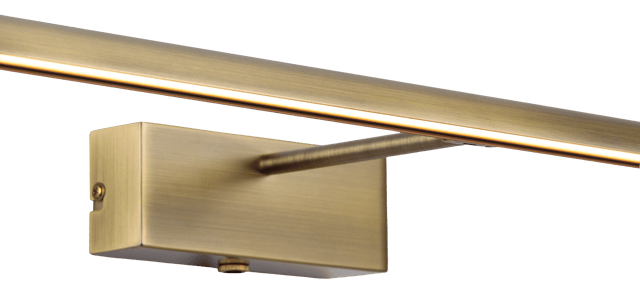 Cavo LED maleribelysning 58cm antikk messing , bilde 7 av 8