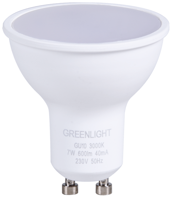 LED GU10 dag/natt sensor 600lm 7W 3