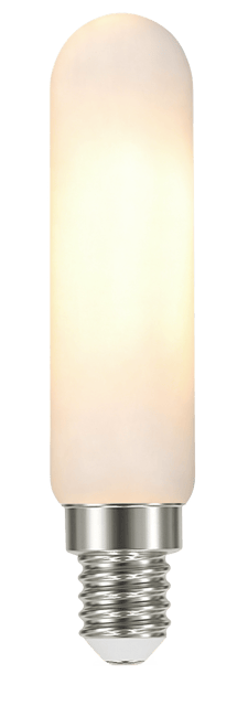 LED E14 rør dimbar 4W 360lm opal, bilde 1 av 3
