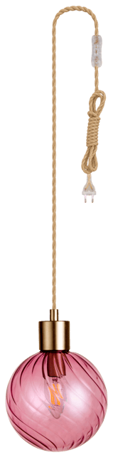 Elara pendel 16cm lilla 4