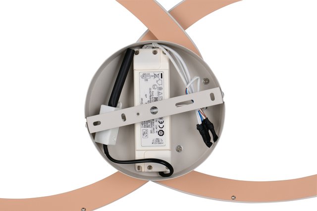 Sivo LED plafond taklampe 84,5cm grå/coffee, bilde 10 av 11