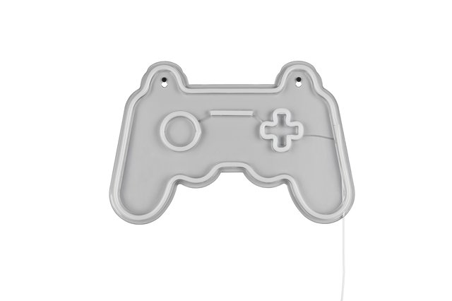 Gamer LED vegglampe 27,5cm flerfarget, bilde 7 av 8