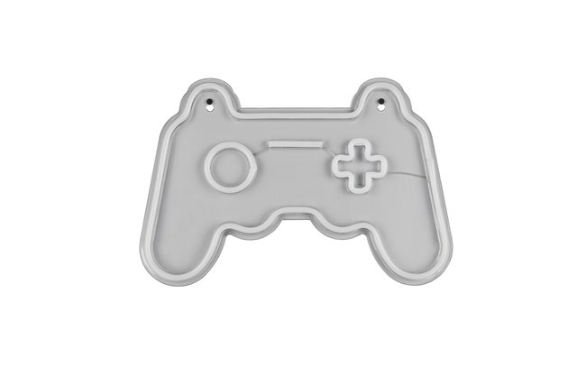 Gamer LED vegglampe 27,5cm flerfarget, bilde 4 av 8