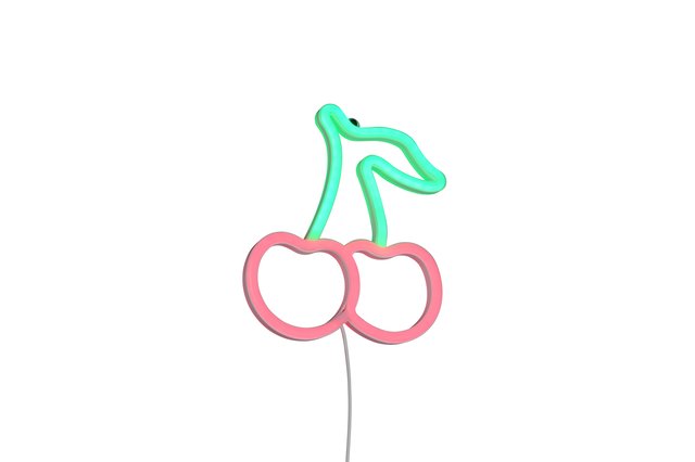 Cerise LED vegglampe 22cm rød/grønn, bilde 4 av 6