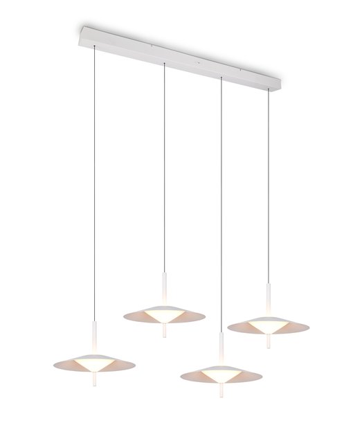 Amalo LED taklampe rekke 4lys 146cm hvit 1