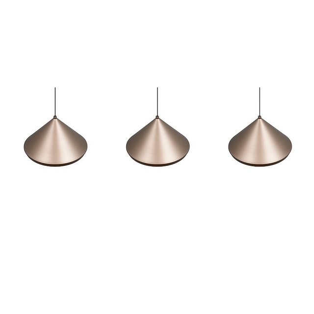 Laguna LED taklampe rekke 3lys 70cm coffee, bilde 3 av 8
