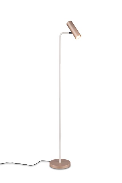 Marley leselampe gulv 151cm coffee/grå 4