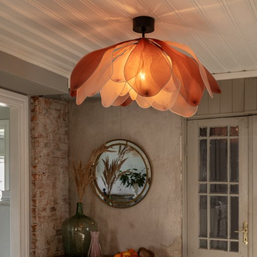 Lou Lou plafond taklampe 80cm rosa 1