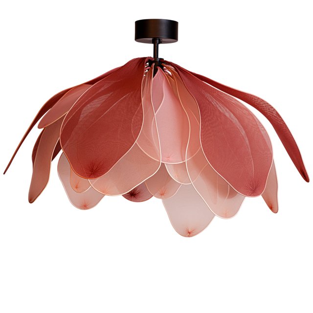 Lou Lou plafond taklampe 80cm rosa 2