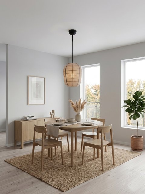 Delino taklampe 40cm natur 3