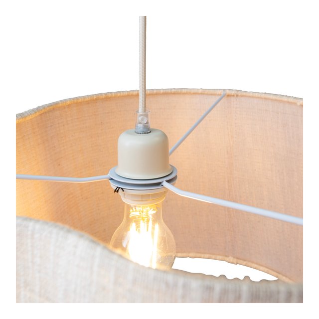 Chantal taklampe 50cm beige 3