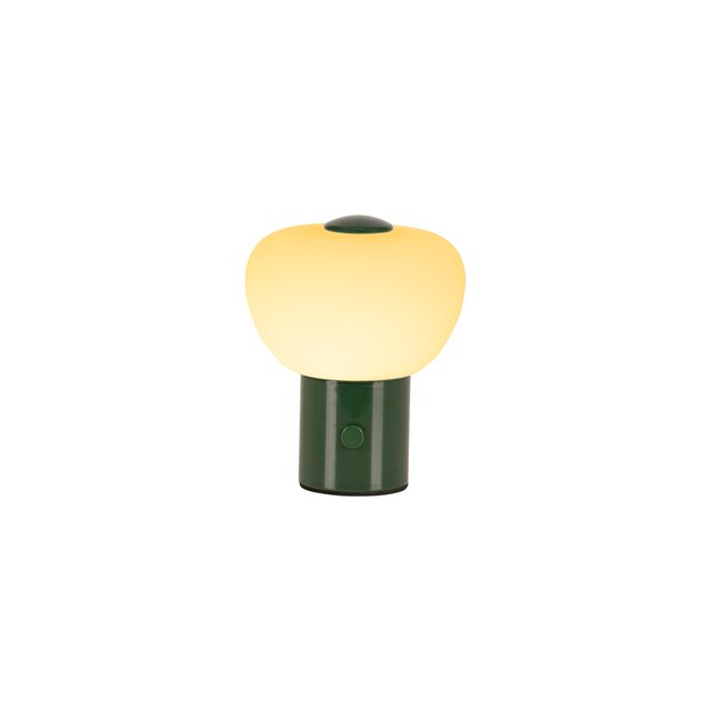 Gustav LED oppladbar bordlampe 9,5cm grønn  3