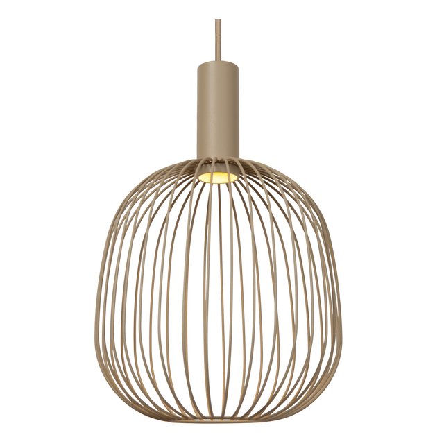Esterel taklampe rondell 50cm beige, bilde 3 av 8